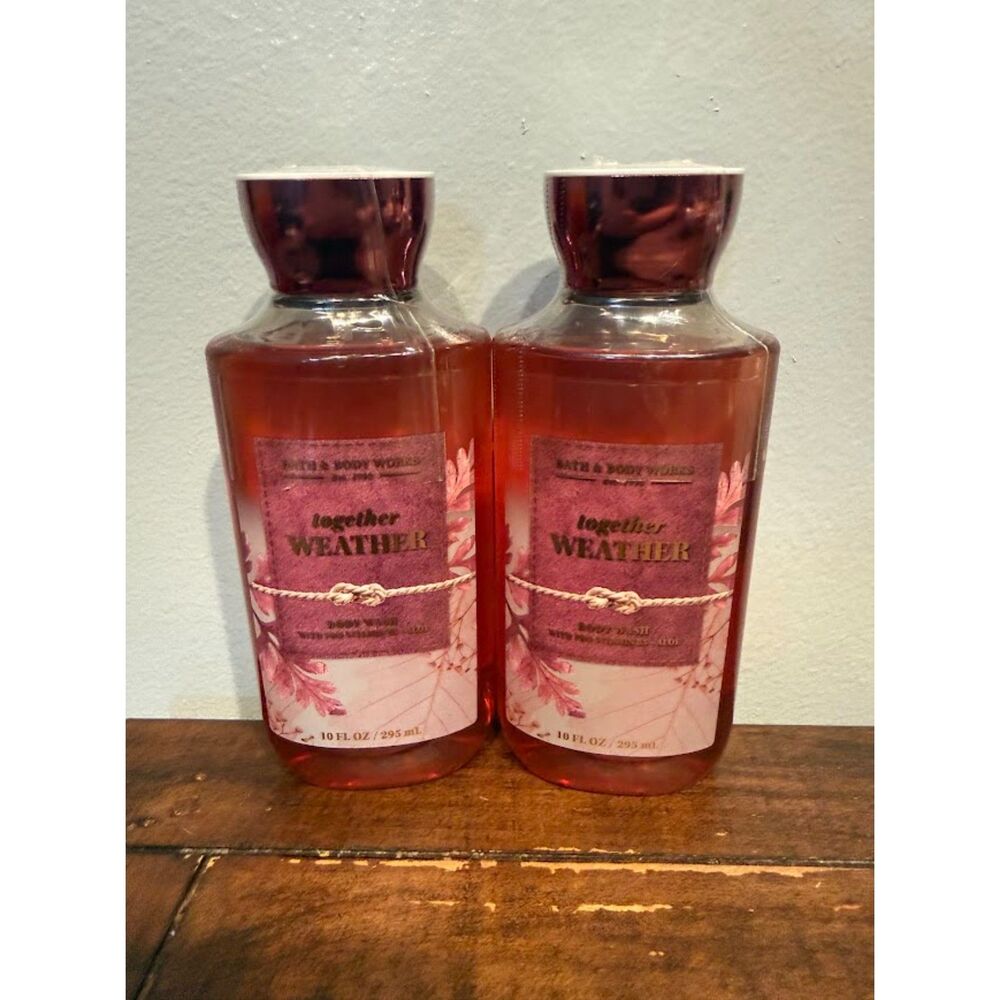 Bath & Body Works Together Weather Body Wash lot of 2